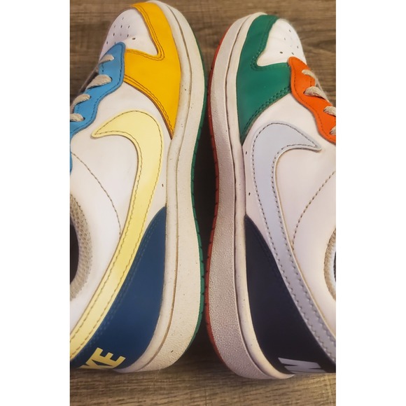 Nike Court Borough Low Recraft GS Sneakers Youth Size 4Y Multicolor